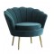 Dark Green Living Room Chair