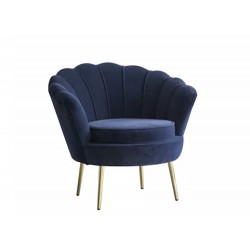 Dark Blue Living Room Chair