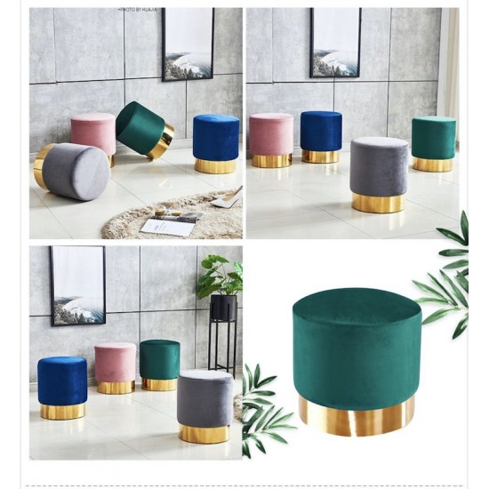 Dark Green Ottoman