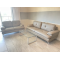 Vegan Leather Sofa and Loveseat (Gray)