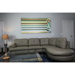 Gray Withstandwear Sectional With Chaise