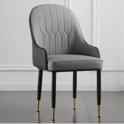 Two-Tone Dining Chair Gray & Dark Gray