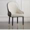 Two-Tone Dining Chair White & Gray